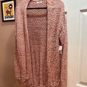 Ardene Blush Knit Cardigan